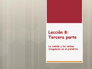 lecci n 8 tercera parte