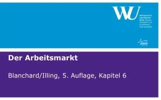 der arbeitsmarkt