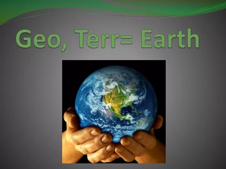 geo terr earth