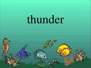 thunder