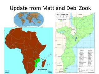 Update from Matt and Debi Zook