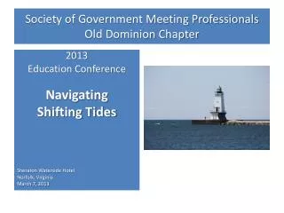 Society of Government Meeting Professionals Old Dominion Chapter