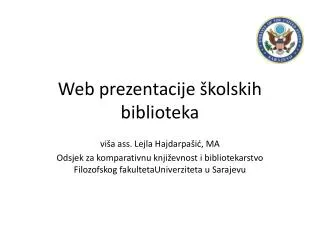 Web prezentacije školskih biblioteka
