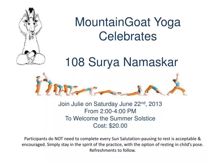 mountaingoat yoga celebrates