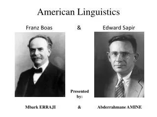 American Linguistics