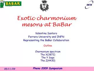Exotic charmonium mesons at BaBar