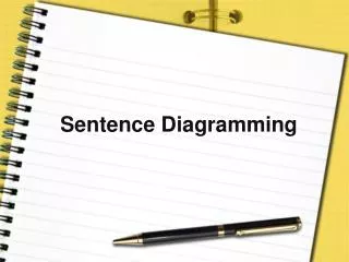 sentence diagramming