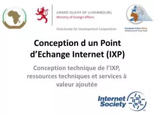 conception d un point d echange internet ixp