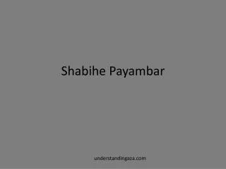 Shabihe Payambar