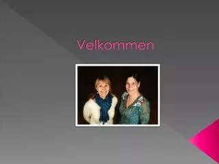 velkommen