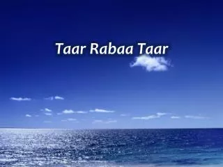taar rabaa taar
