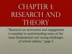 Chapter 1: Research and Theory - slide 1