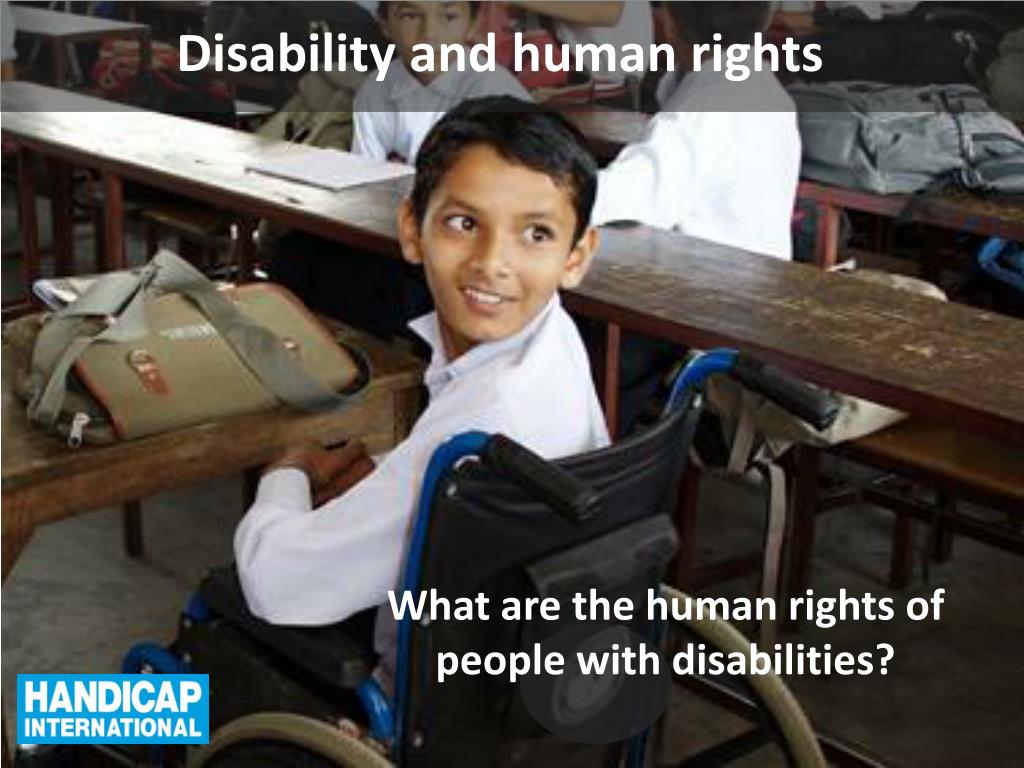 PPT - Disability and human rights PowerPoint Presentation, free ...