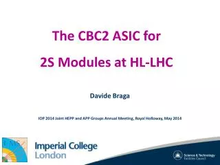 The CBC2 ASIC for 2S Modules at HL-LHC