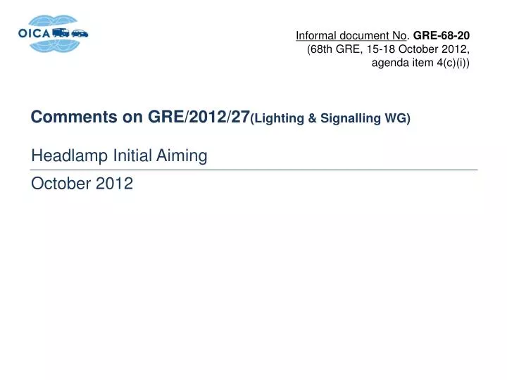 comments on gre 2012 27 lighting signalling wg