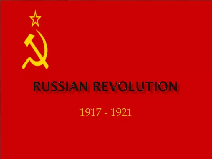 russian revolution