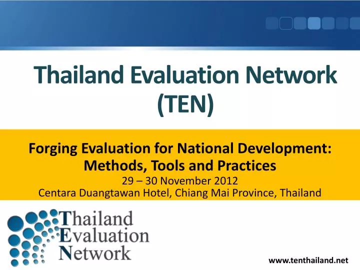 thailand evaluation network ten