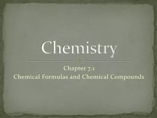 Chemistry