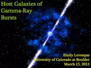 Host Galaxies of Gamma-Ray Bursts