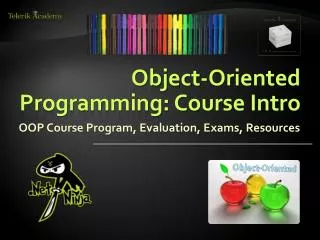 Object-Oriented Programming: Course Intro