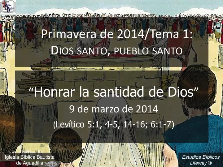 PPT - Estudios Bíblicos Lifeway ® PowerPoint Presentation, free download -  ID:2672020