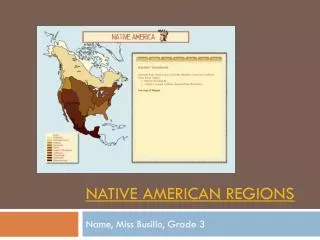 Native American Regions