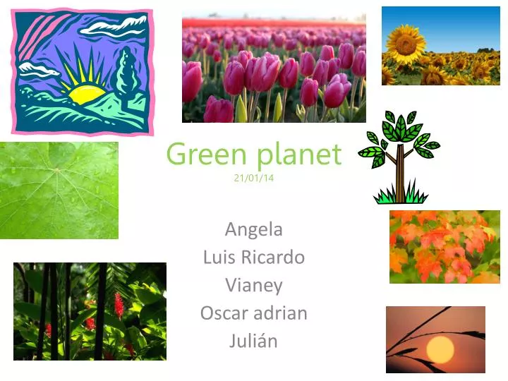 green planet 21 01 14