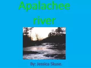Apalachee river