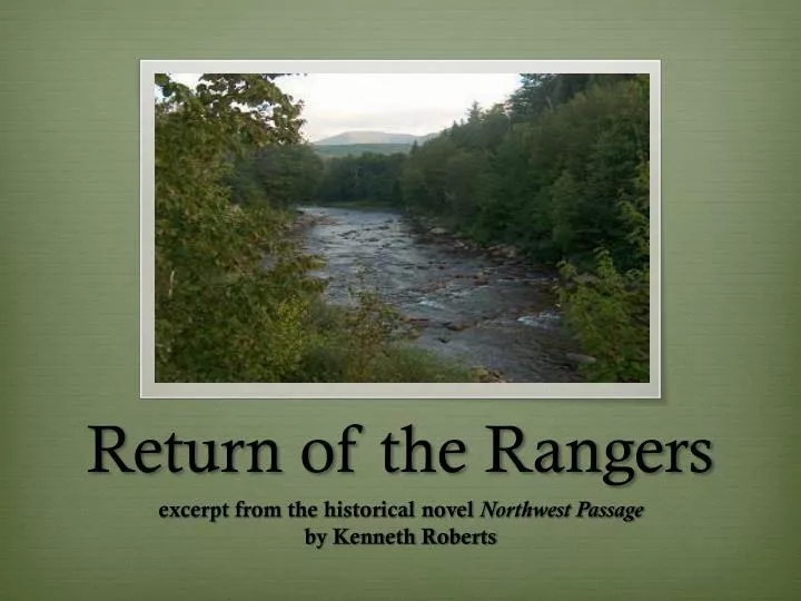 return of the rangers