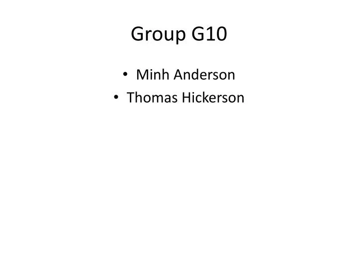 group g10