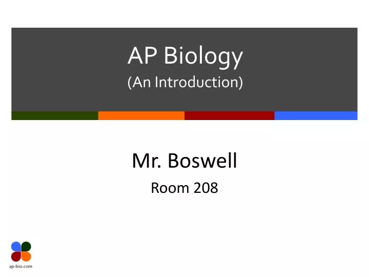 ap biology an introduction