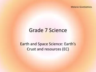 Grade 7 Science