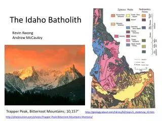 The Idaho Batholith