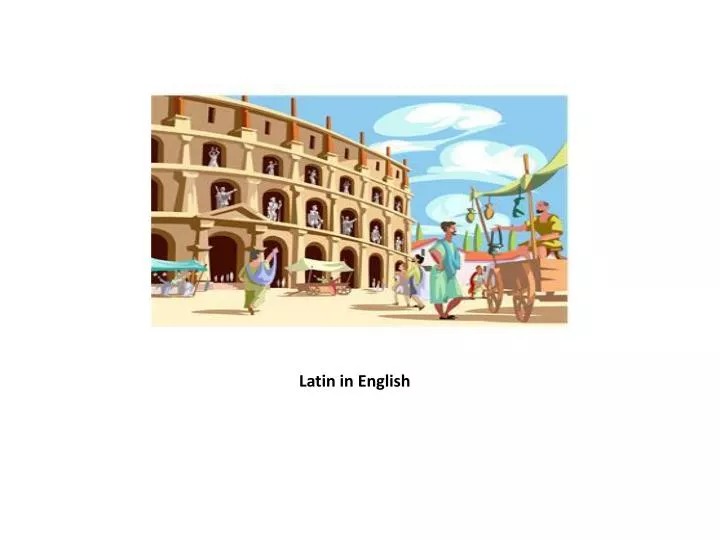 latin in english