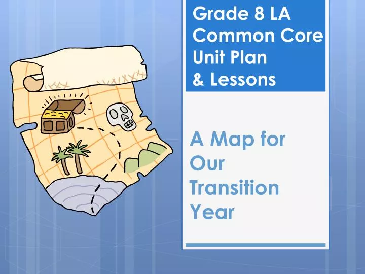 a map for our transition year