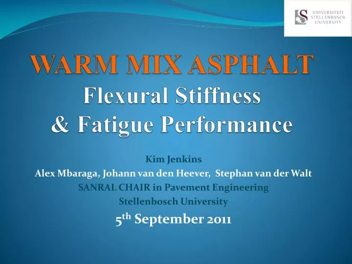 warm mix asphalt flexural stiffness fatigue performance