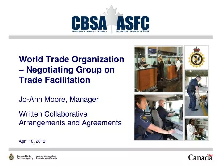 world trade organization negotiating group on trade facilitation