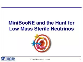 MiniBooNE and the Hunt for Low Mass Sterile Neutrinos