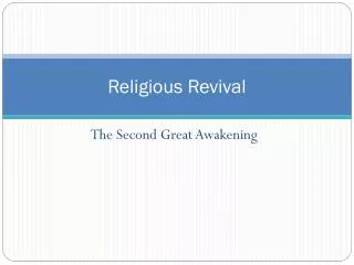Religious Revival