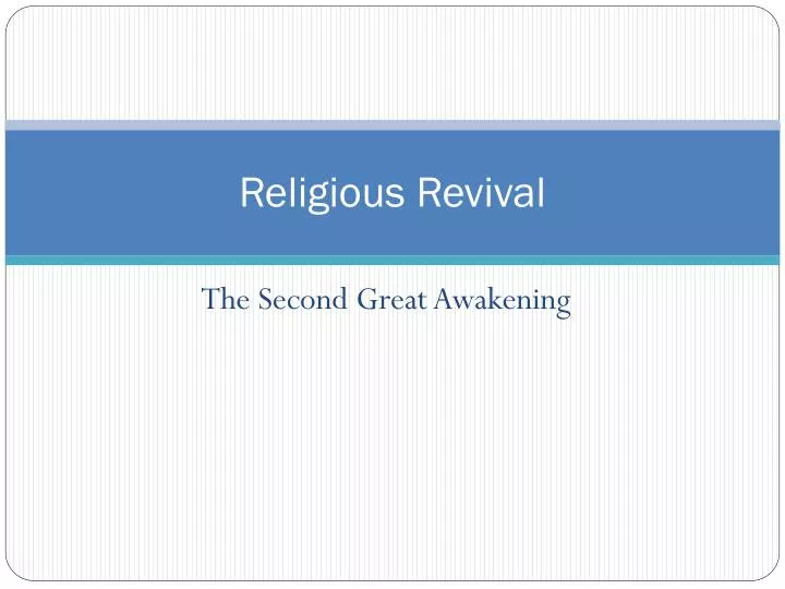religious revival