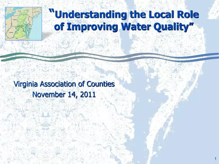 understanding the local role of improving water quality