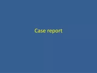 case report