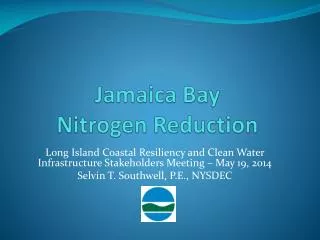 Jamaica Bay Nitrogen Reduction