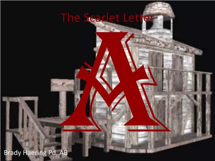 the scarlet letter