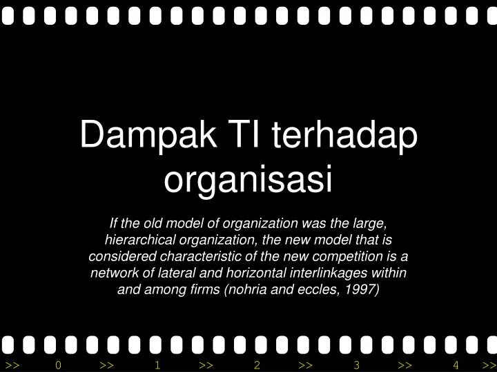 dampak ti terhadap organisasi