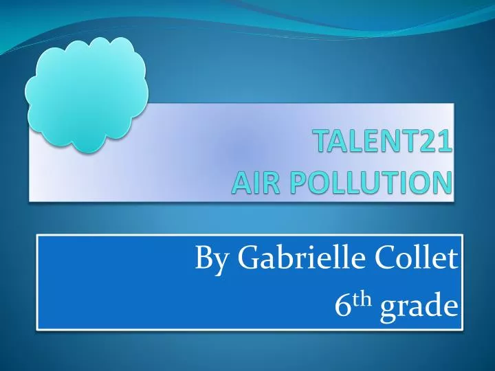 talent21 air pollution