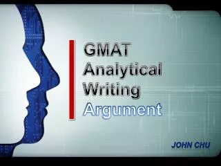 GMAT Analytical Writing Argument