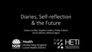 Diaries, Self-reflection &amp; the Future