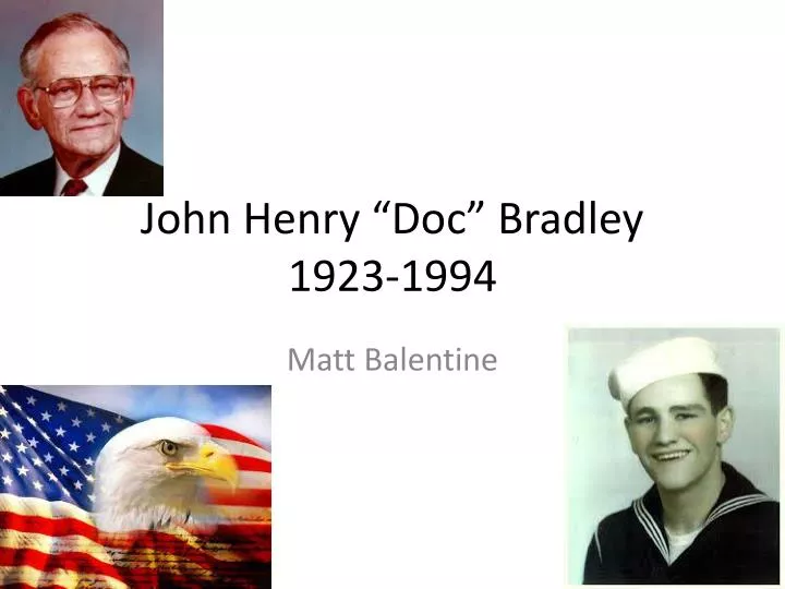 john henry doc bradley 1923 1994