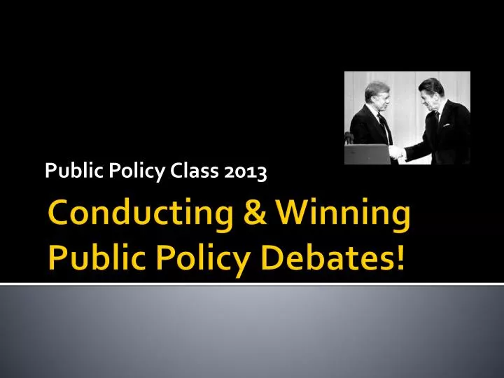 public policy class 2013